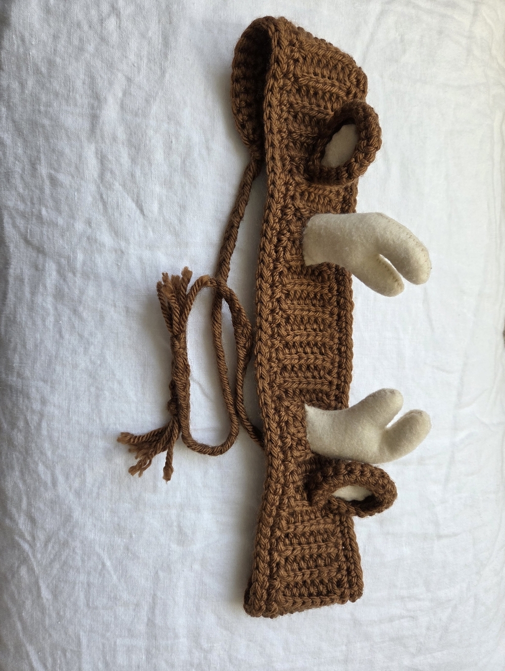 Handmade Crochet Deer Ears Headband